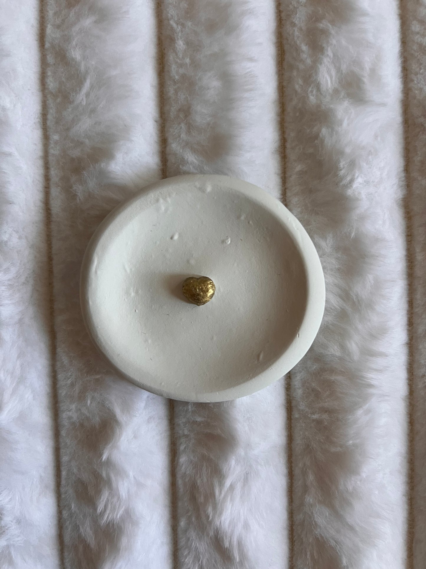 Rustic Clay Trinket Dish | Personalized Ring Dish with Initials | Custom Jewelry Holder for Bridesmaids, Weddings & Couples