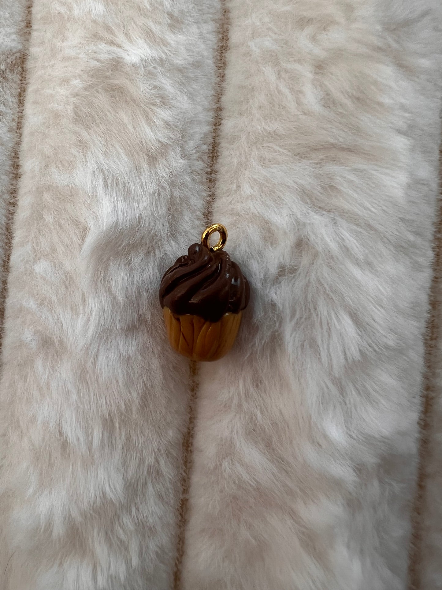 Chocolate Dessert Polymer Clay Charms Set – Cute Mini Food Keychain & Bag Accessories